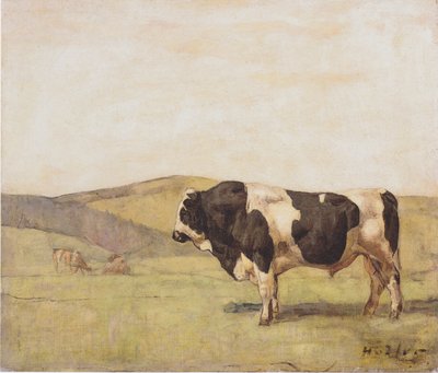 The Bull by Ferdinand Hodler